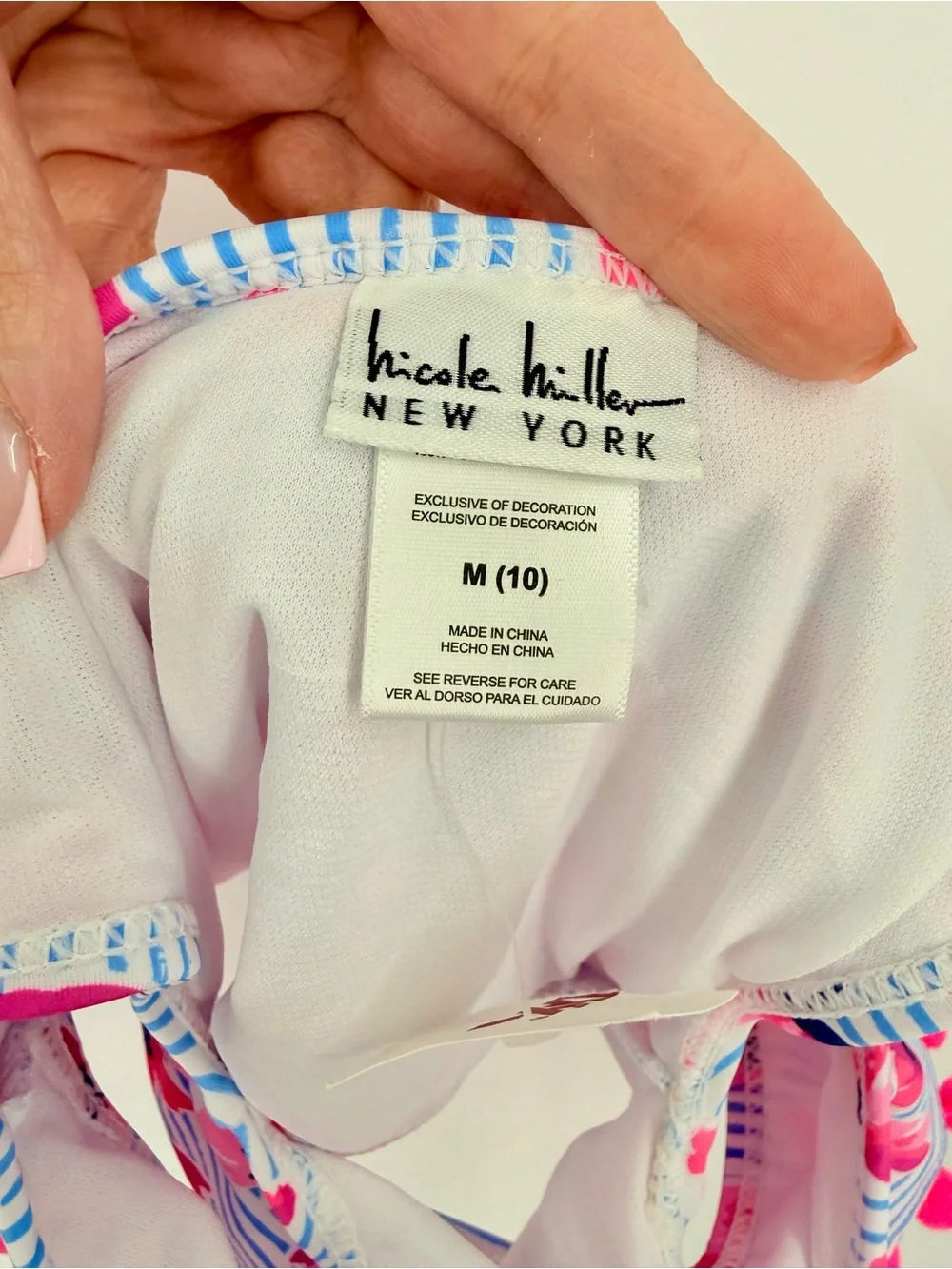 Nicole Miller New York Girls’ 2-Piece Swimsuit